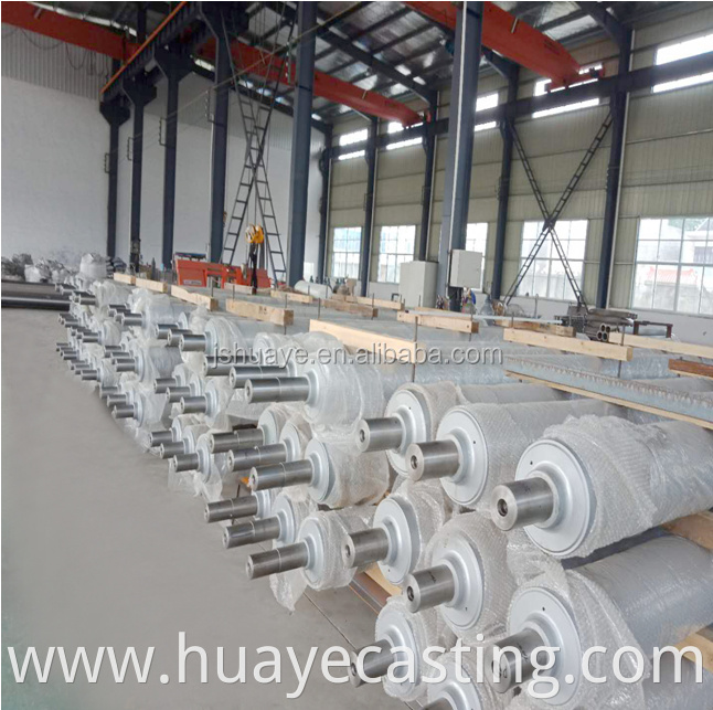 Heat resistant furnace roller for steel mills and rolling mills